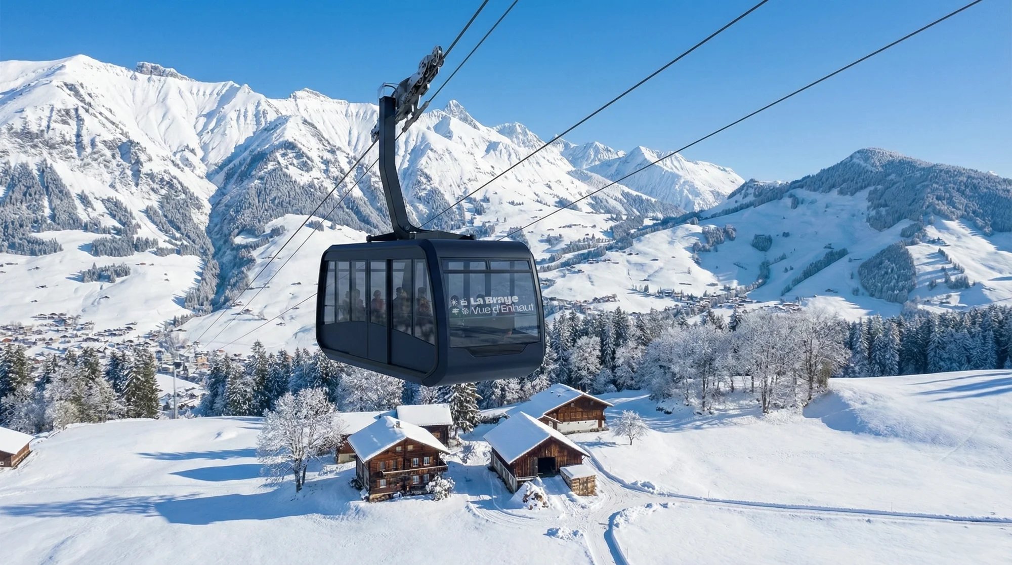 Nouvelle télécabine La Braye